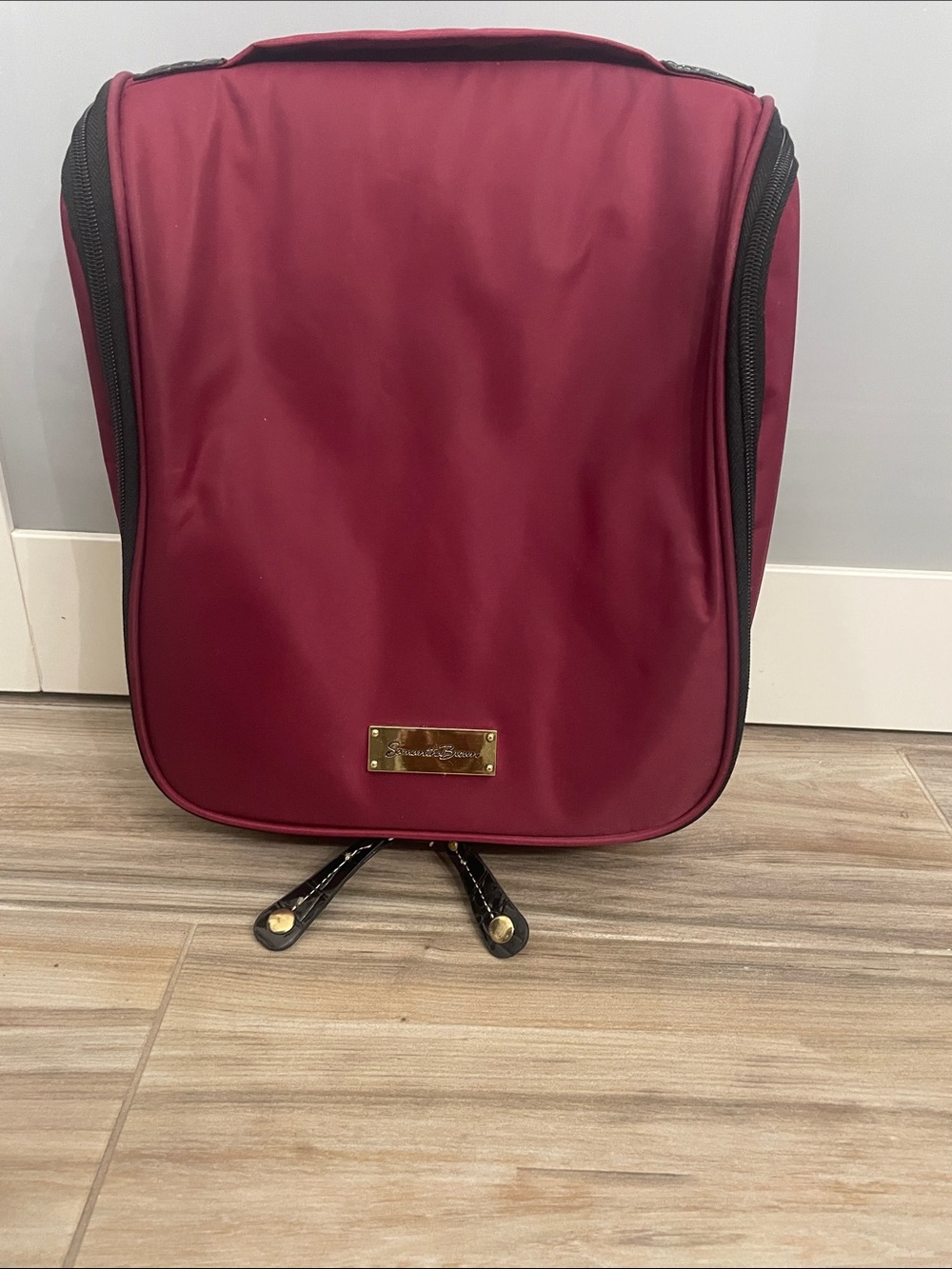 Travel Toiletry Bag - Burgundy